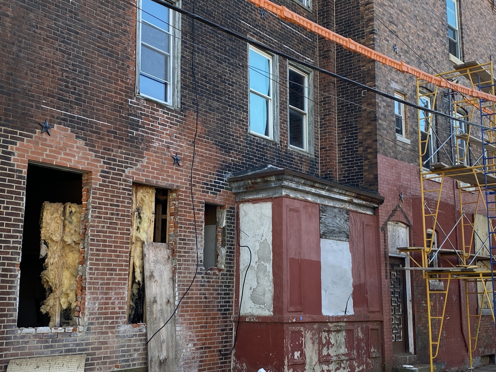 Photographic documentation of the work as submitted to the city's 311 record.
