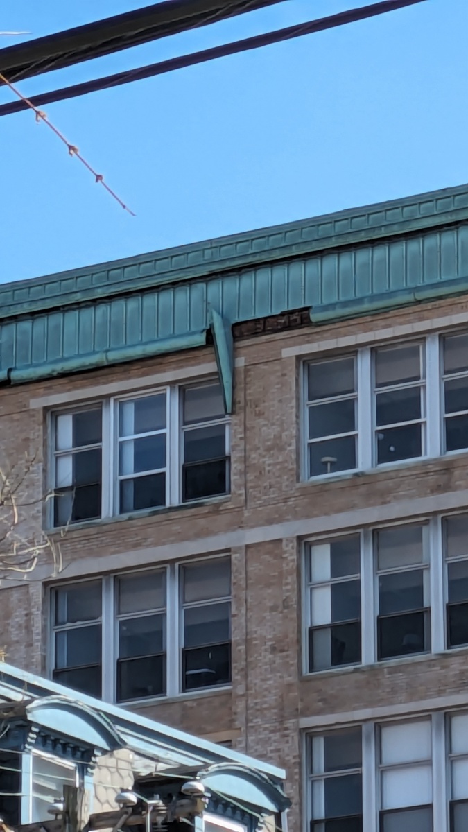Photographic documentation of the work as submitted to the city's 311 record.