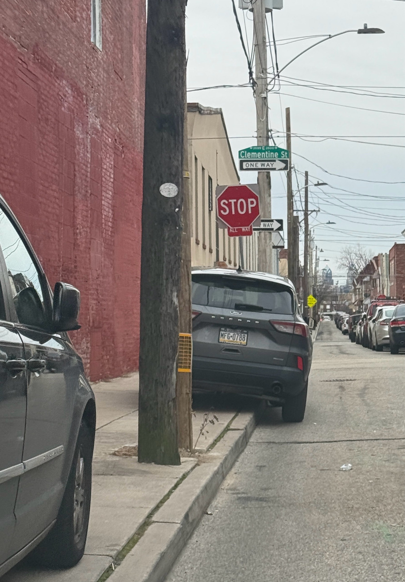 Photographic documentation of the work as submitted to the city's 311 record.