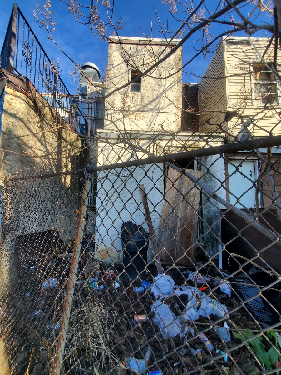 Photographic documentation of the work as submitted to the city's 311 record.