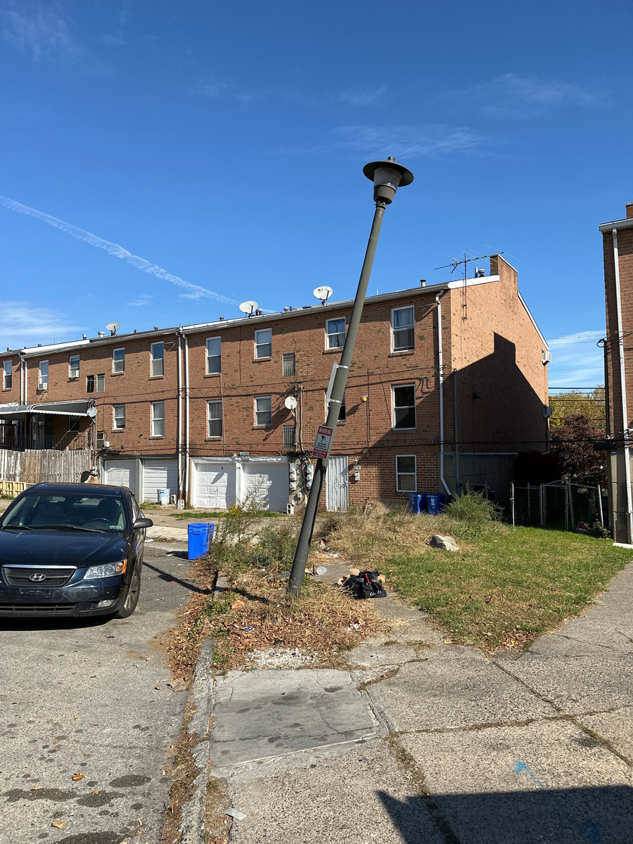 Photographic documentation of the work as submitted to the city's 311 record.
