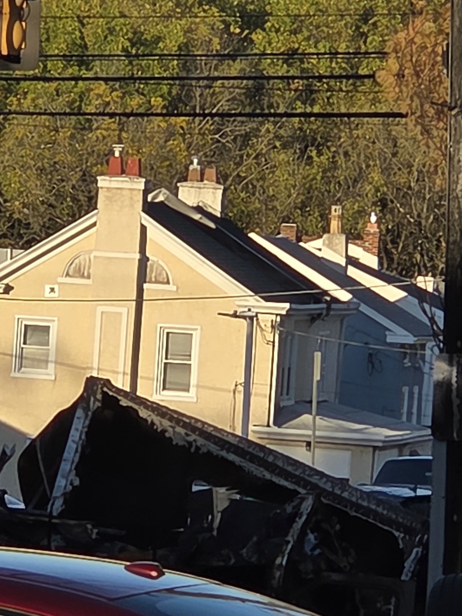 Photographic documentation of the work as submitted to the city's 311 record.