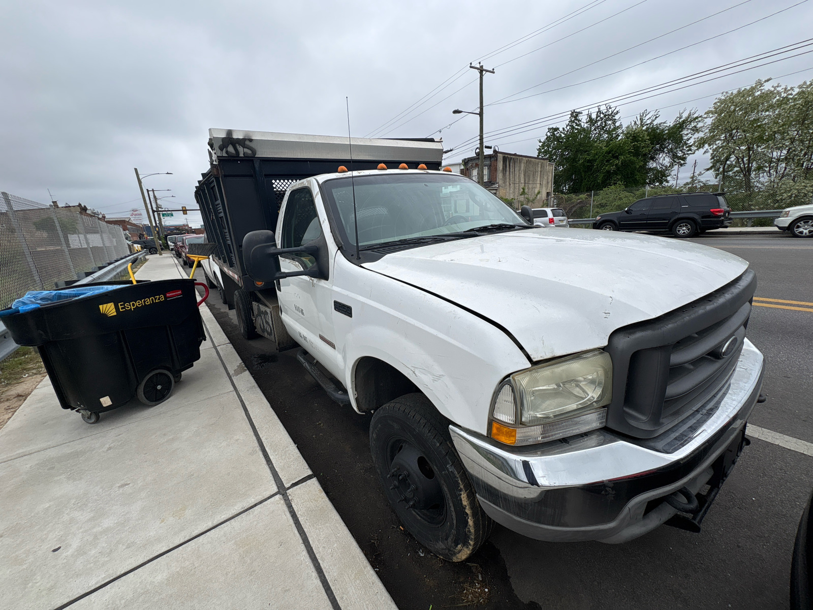 Photographic documentation of the work as submitted to the city's 311 record.