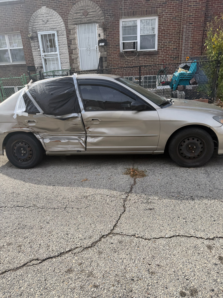 Photographic documentation of the work as submitted to the city's 311 record.