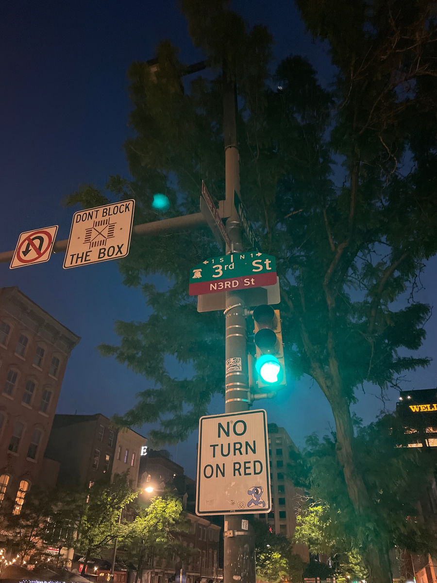 Photographic documentation of the work as submitted to the city's 311 record.