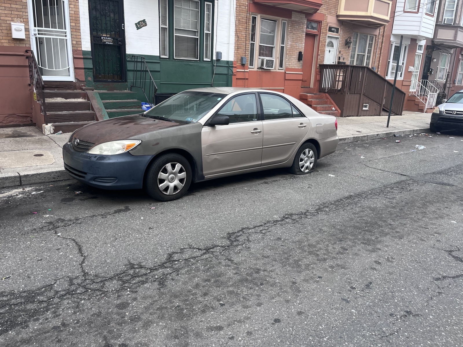 Photographic documentation of the work as submitted to the city's 311 record.