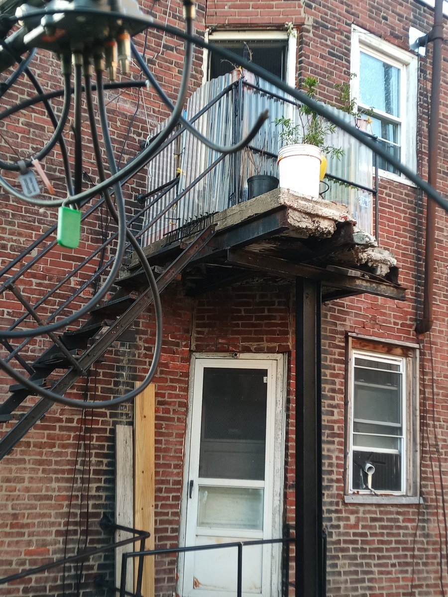 Photographic documentation of the work as submitted to the city's 311 record.