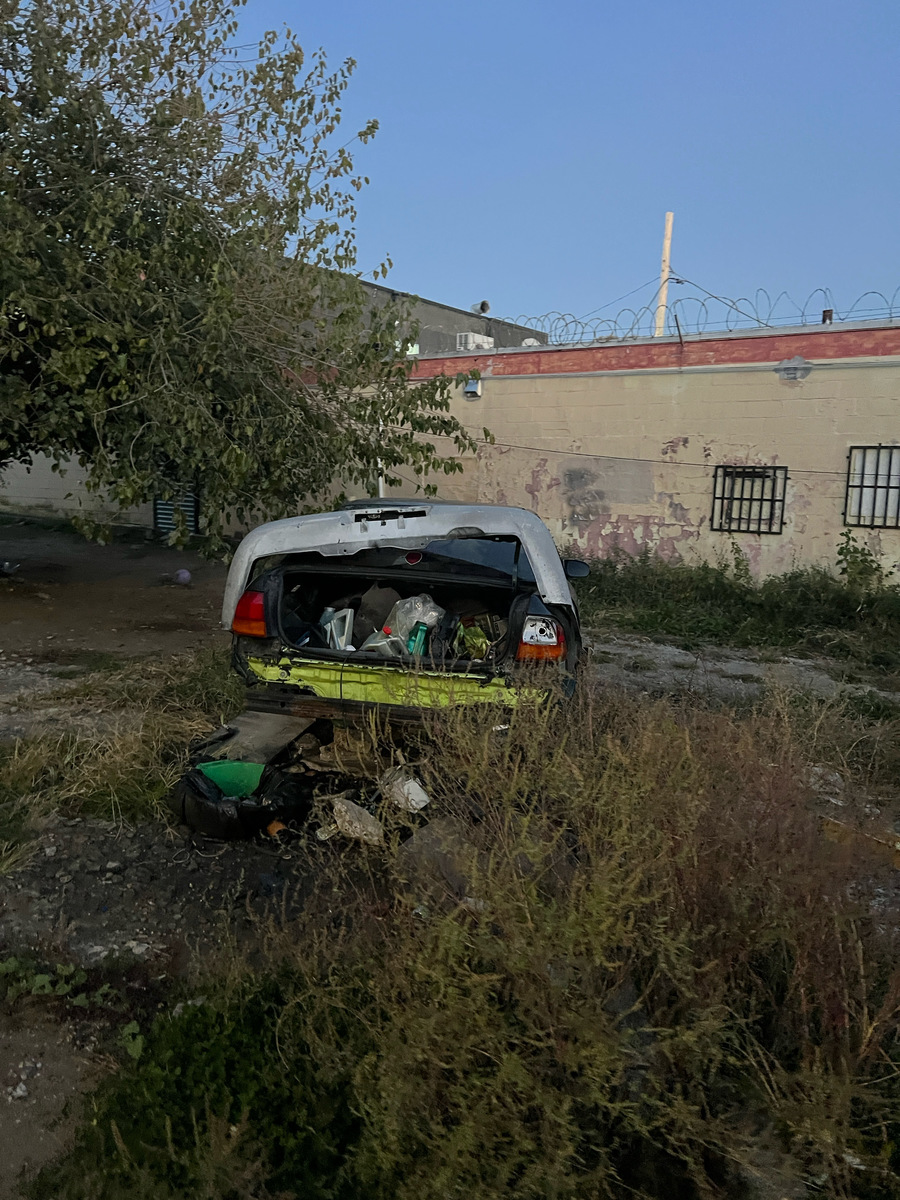 Photographic documentation of the work as submitted to the city's 311 record.
