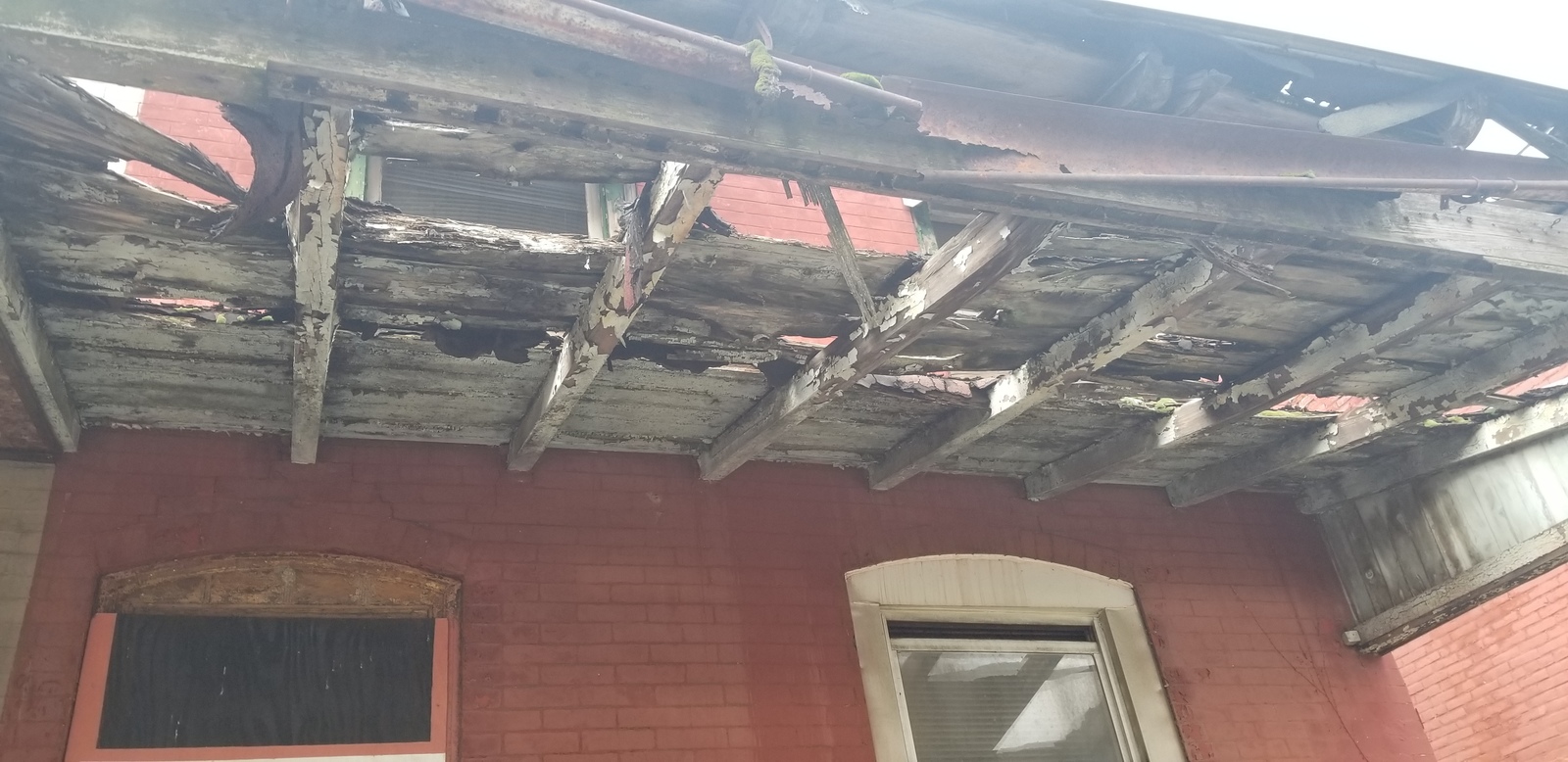 Photographic documentation of the work as submitted to the city's 311 record.