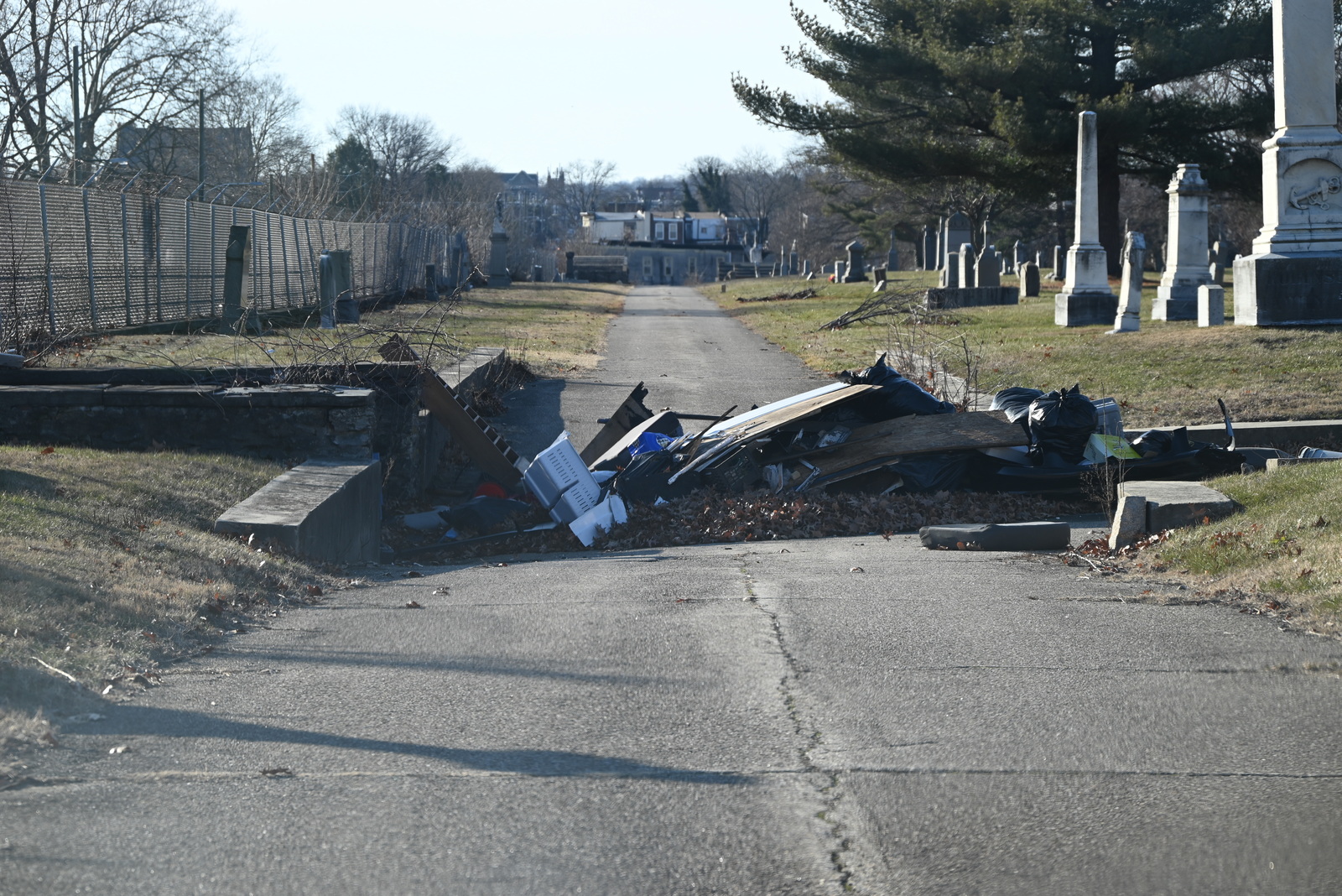 Photographic documentation of the work as submitted to the city's 311 record.