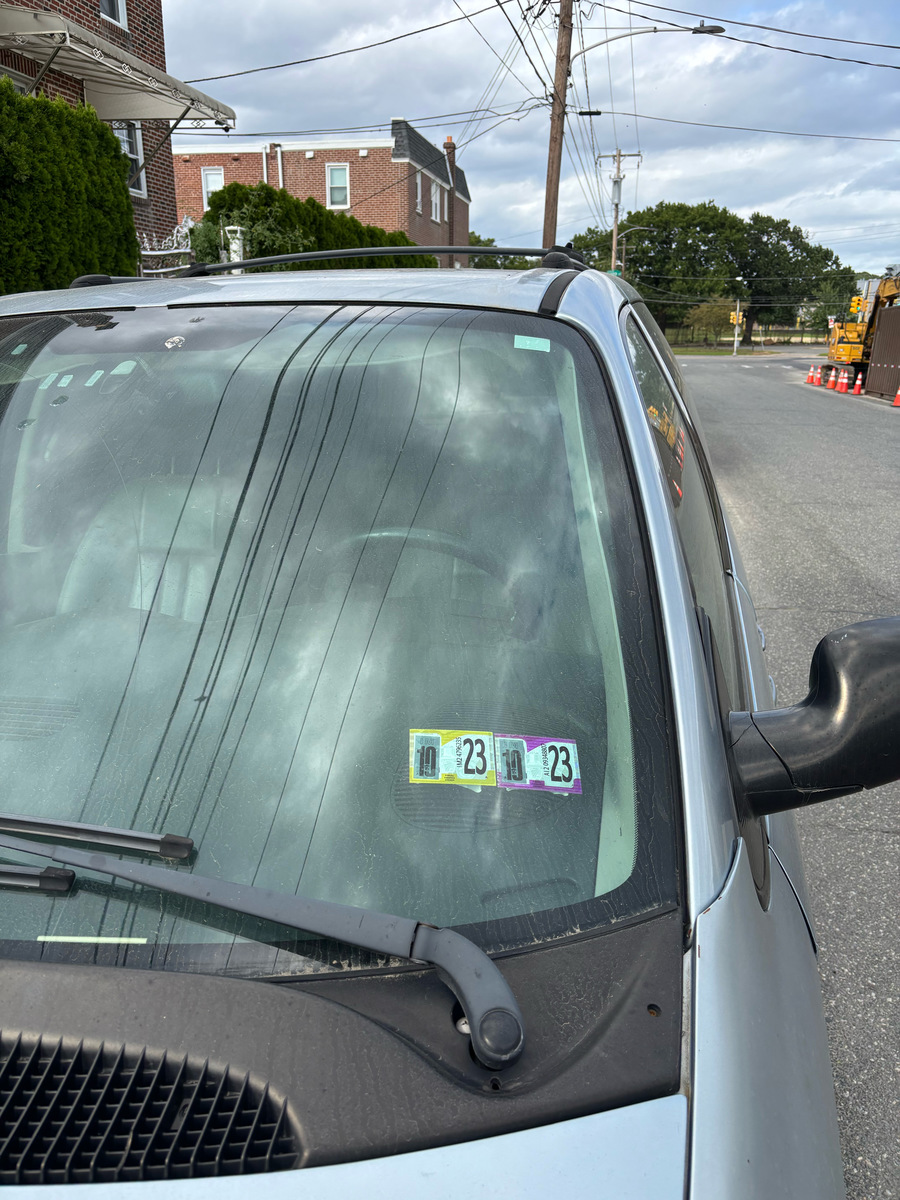 Photographic documentation of the work as submitted to the city's 311 record.