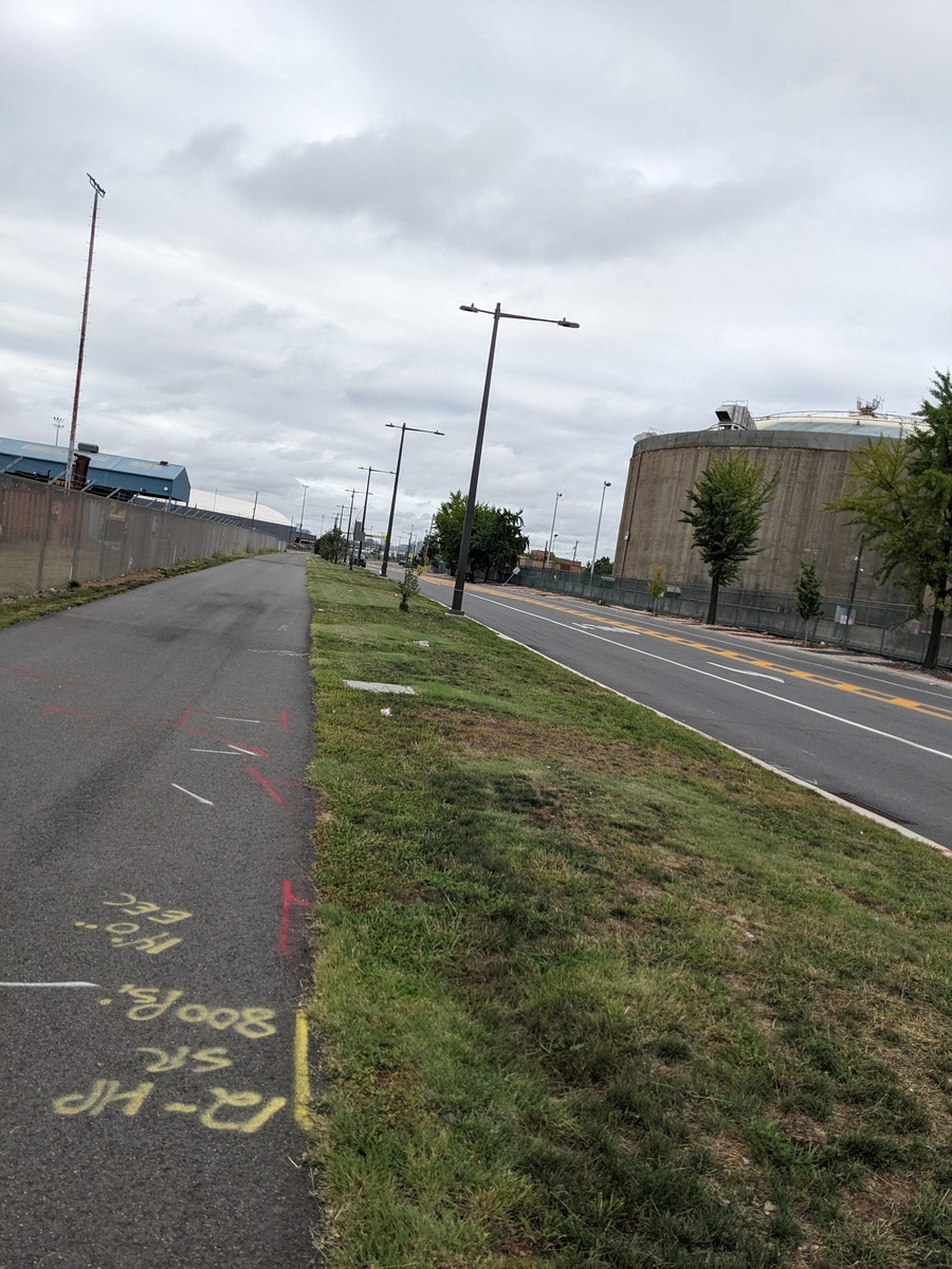Photographic documentation of the work as submitted to the city's 311 record.