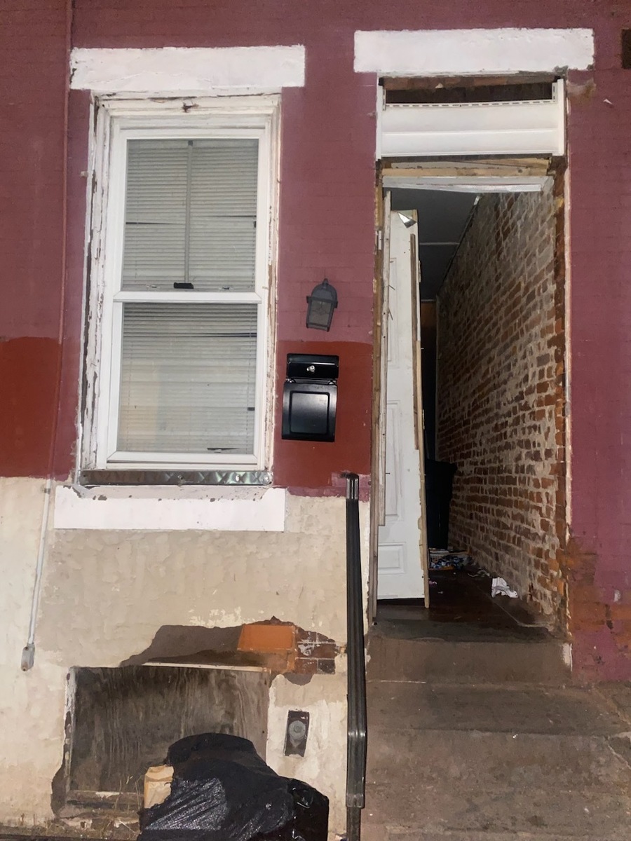 Photographic documentation of the work as submitted to the city's 311 record.