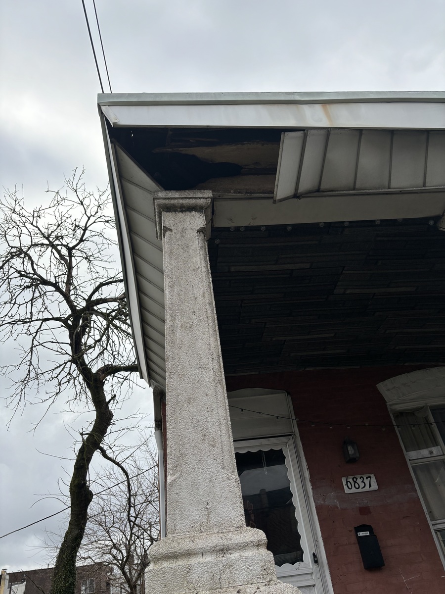 Photographic documentation of the work as submitted to the city's 311 record.