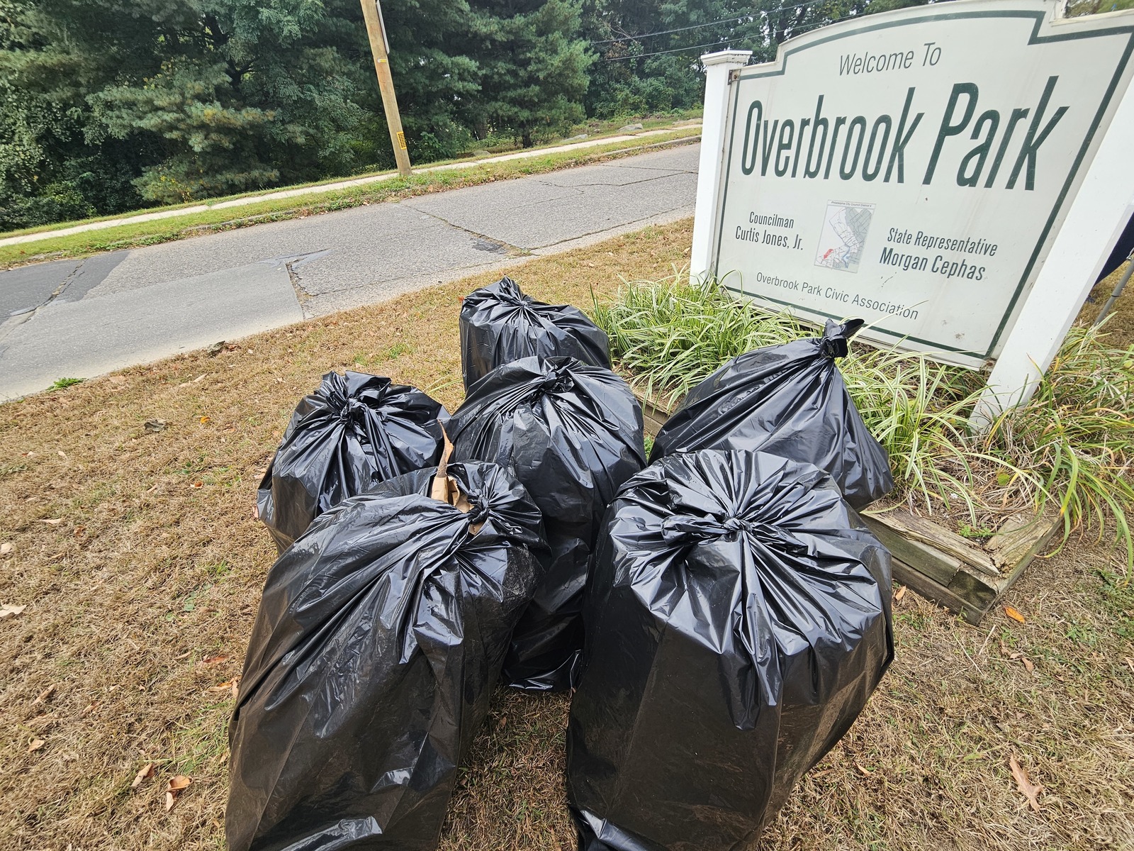 Photographic documentation of the work as submitted to the city's 311 record.