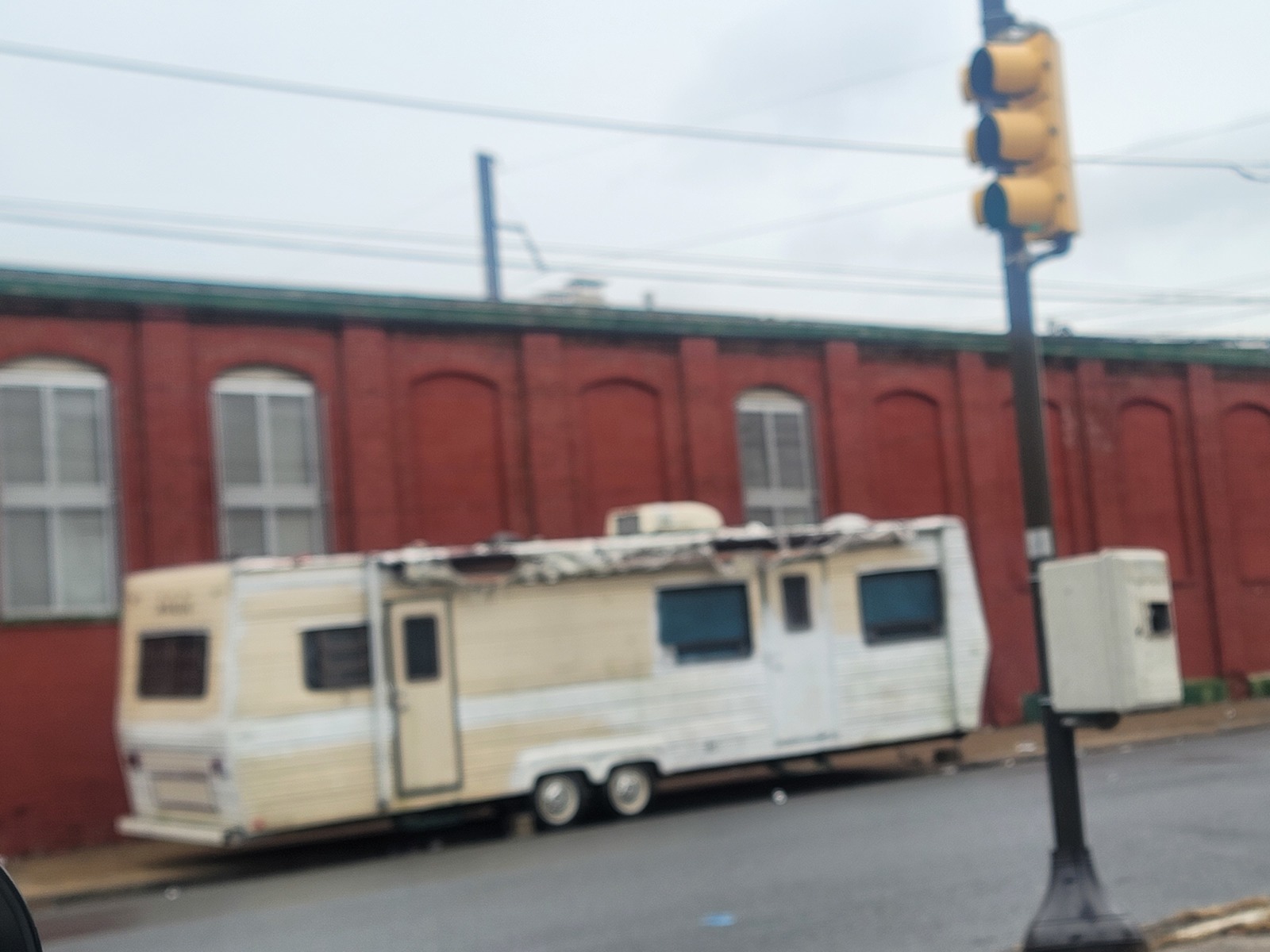 Photographic documentation of the work as submitted to the city's 311 record.