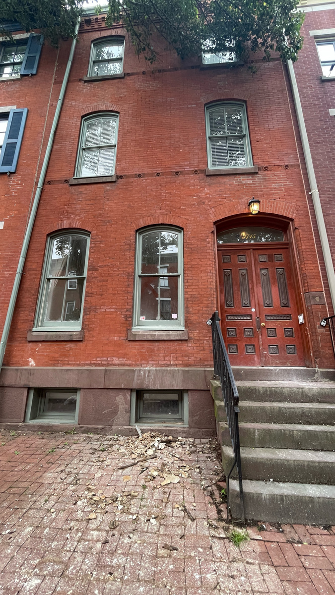 Photographic documentation of the work as submitted to the city's 311 record.