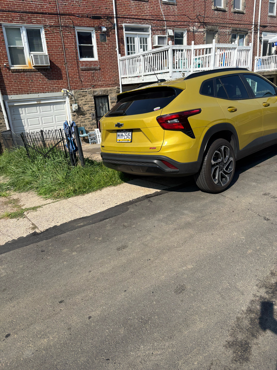 Photographic documentation of the work as submitted to the city's 311 record.