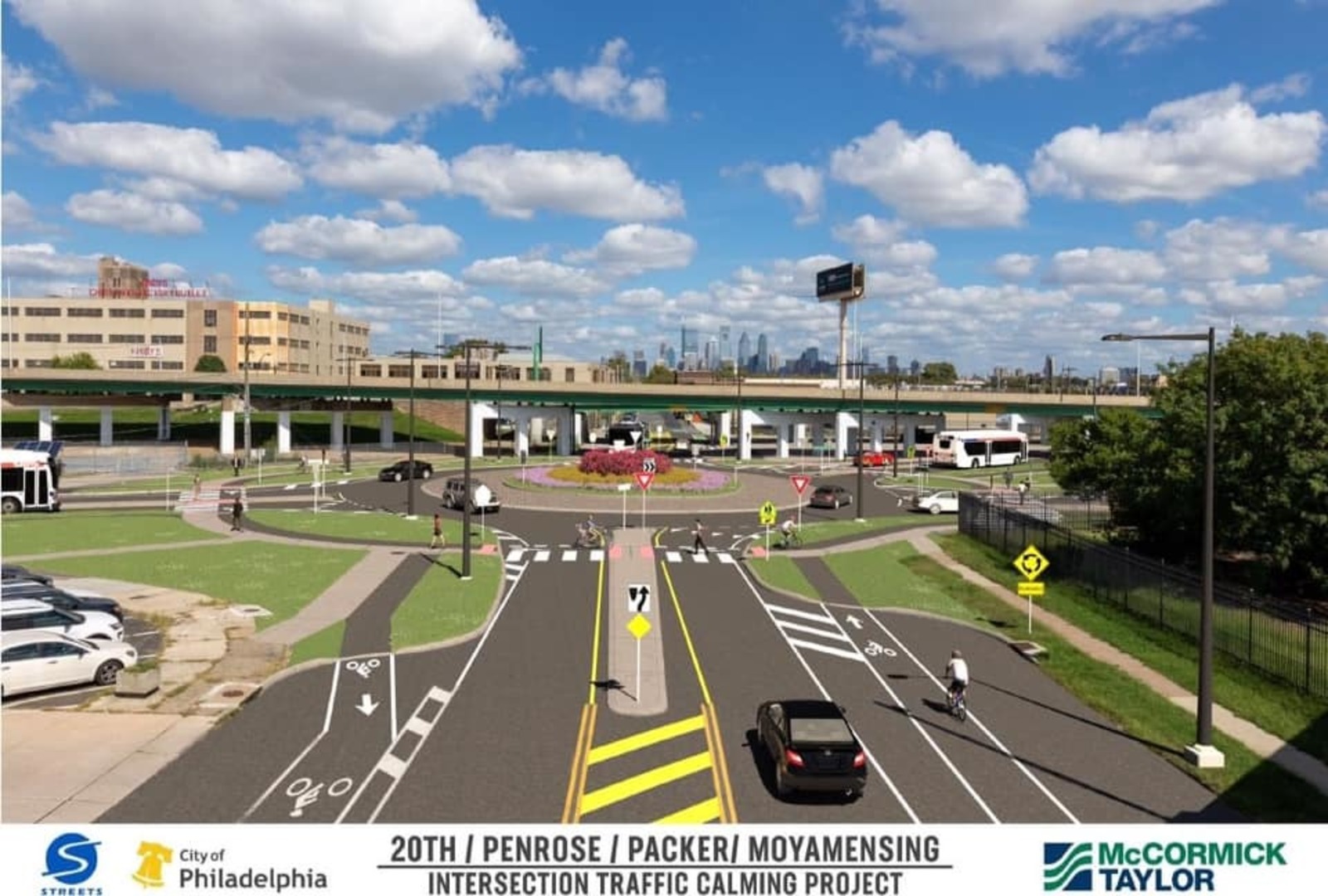 Photographic documentation of the work as submitted to the city's 311 record.
