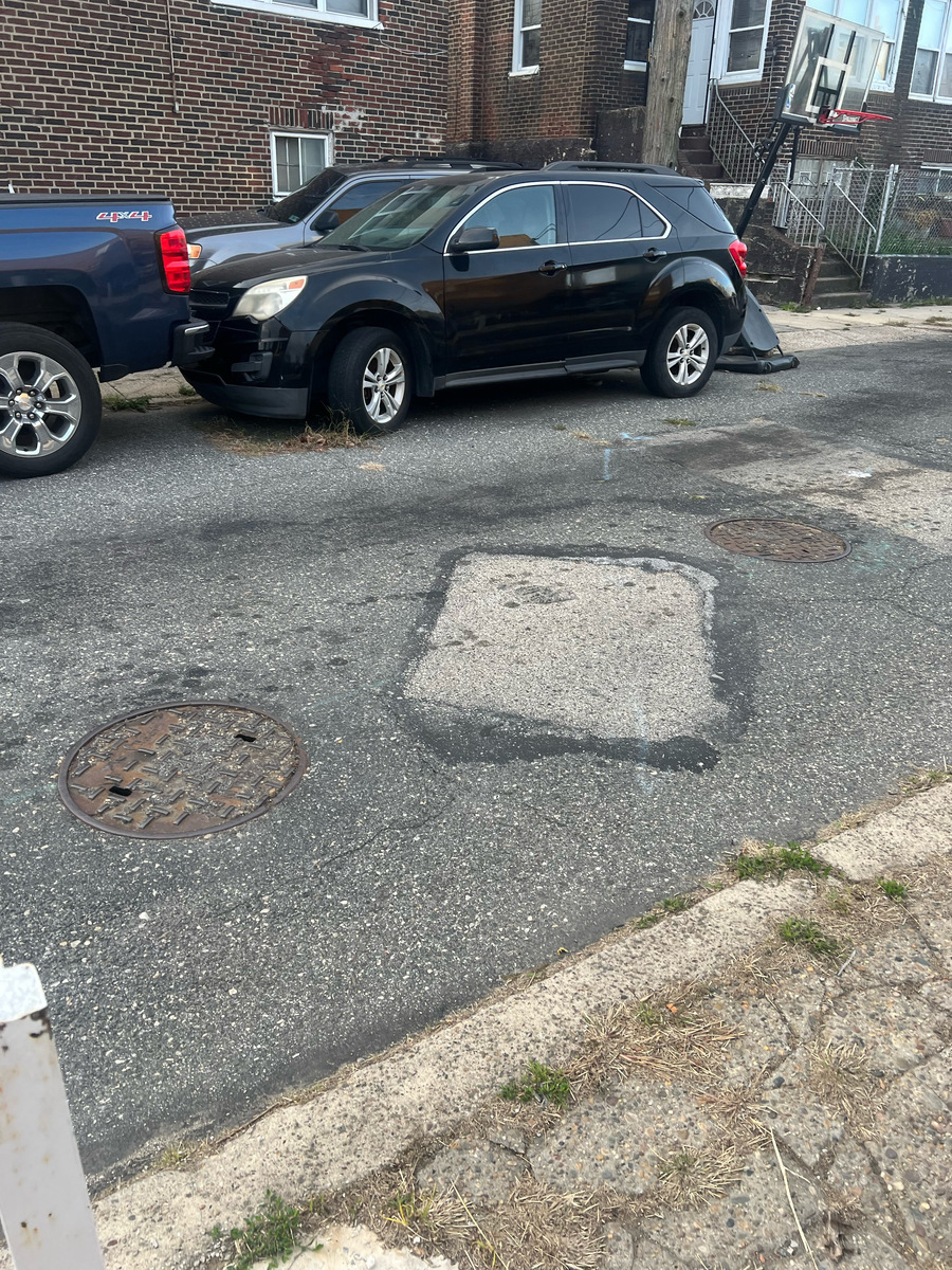 Photographic documentation of the work as submitted to the city's 311 record.