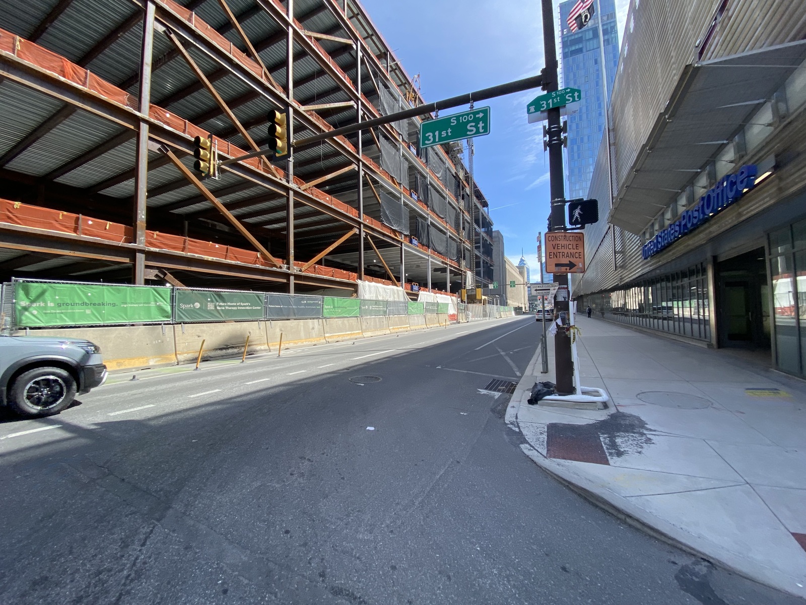 Photographic documentation of the work as submitted to the city's 311 record.