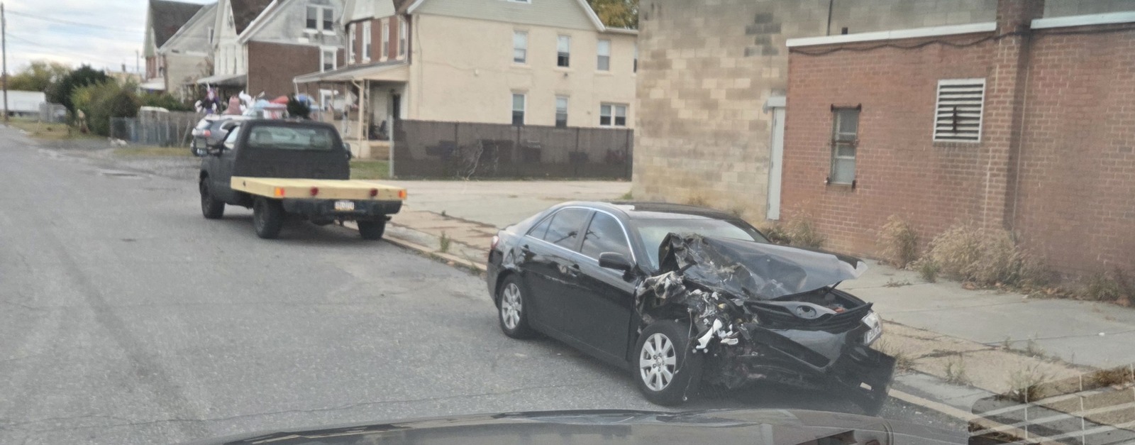 Photographic documentation of the work as submitted to the city's 311 record.