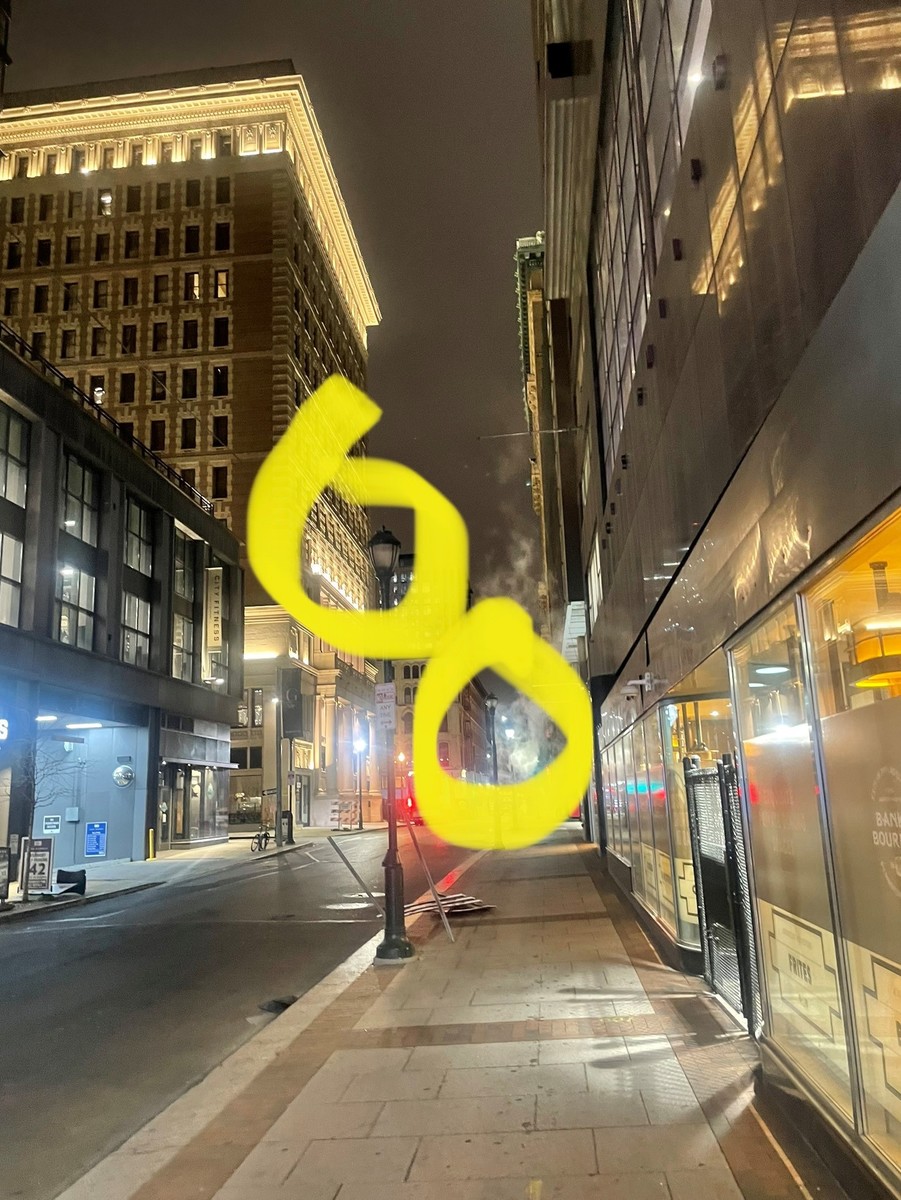 Photographic documentation of the work as submitted to the city's 311 record.