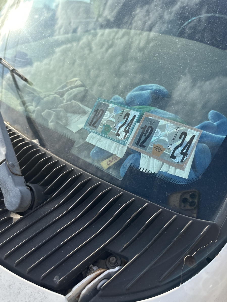 Photographic documentation of the work as submitted to the city's 311 record.
