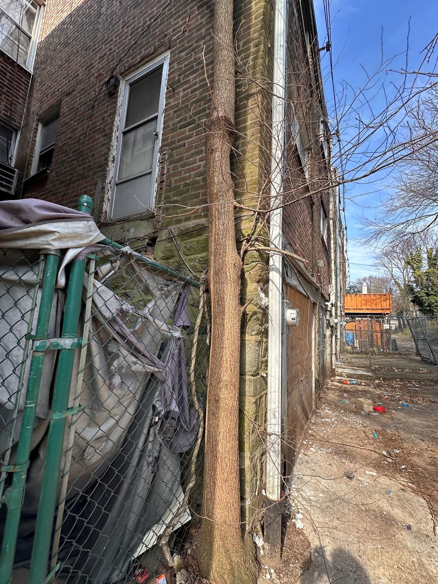 Photographic documentation of the work as submitted to the city's 311 record.