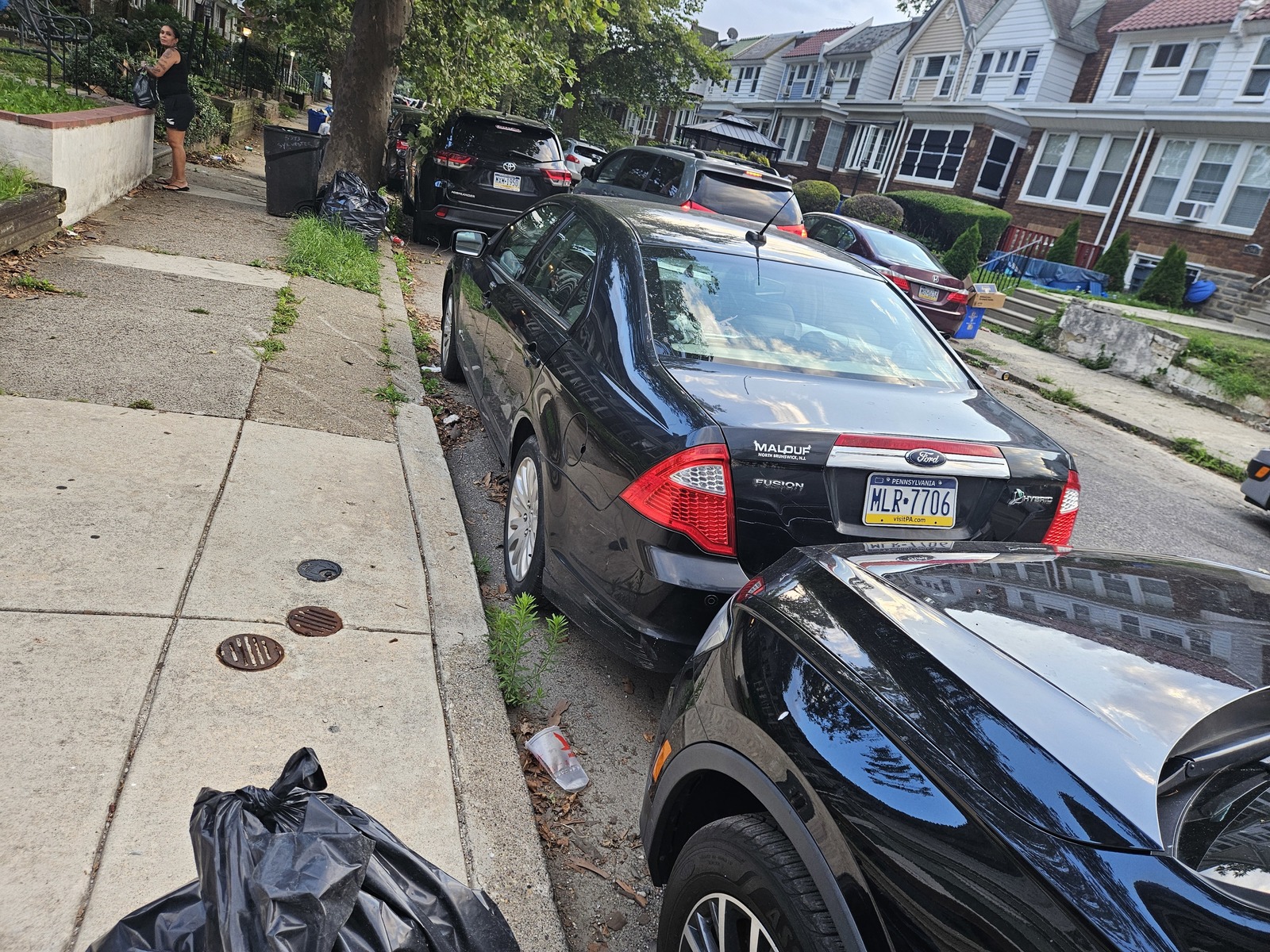 Photographic documentation of the work as submitted to the city's 311 record.