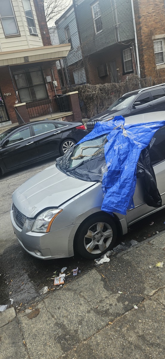 Photographic documentation of the work as submitted to the city's 311 record.