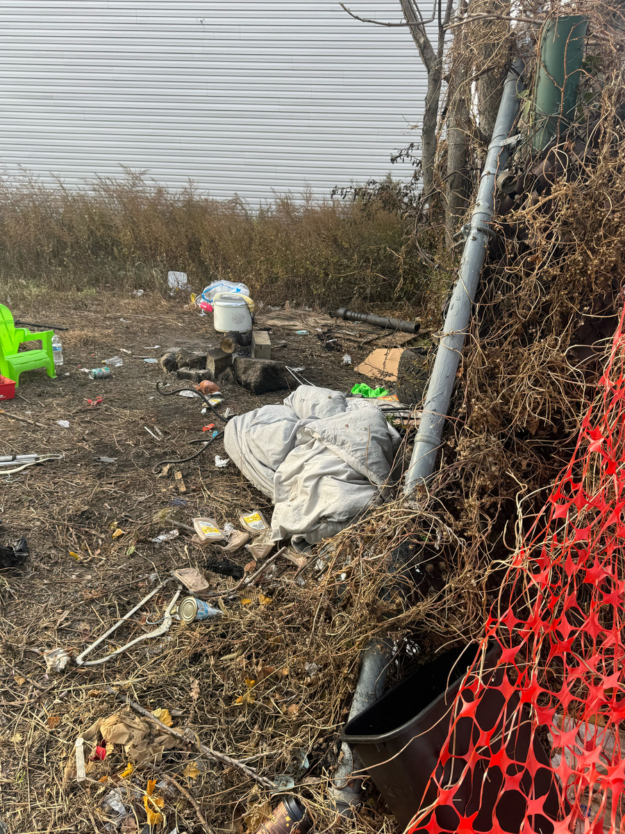 Photographic documentation of the work as submitted to the city's 311 record.