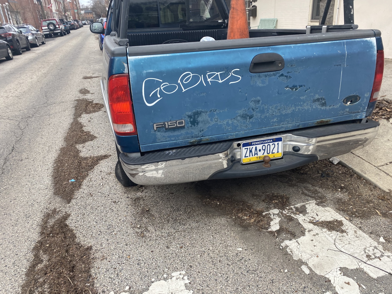 Photographic documentation of the work as submitted to the city's 311 record.