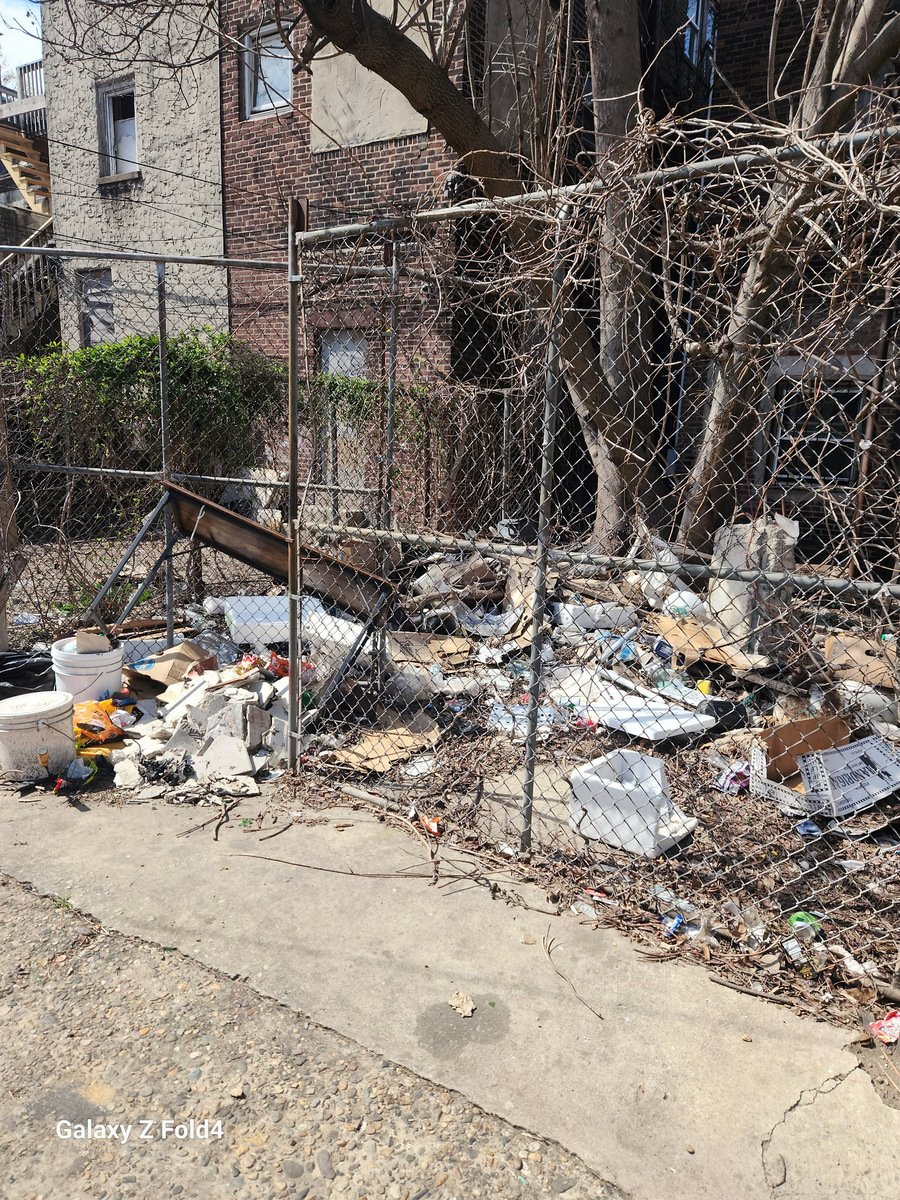 Photographic documentation of the work as submitted to the city's 311 record.