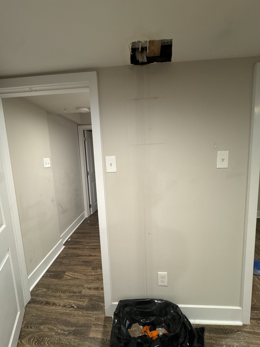Photographic documentation of the work as submitted to the city's 311 record.