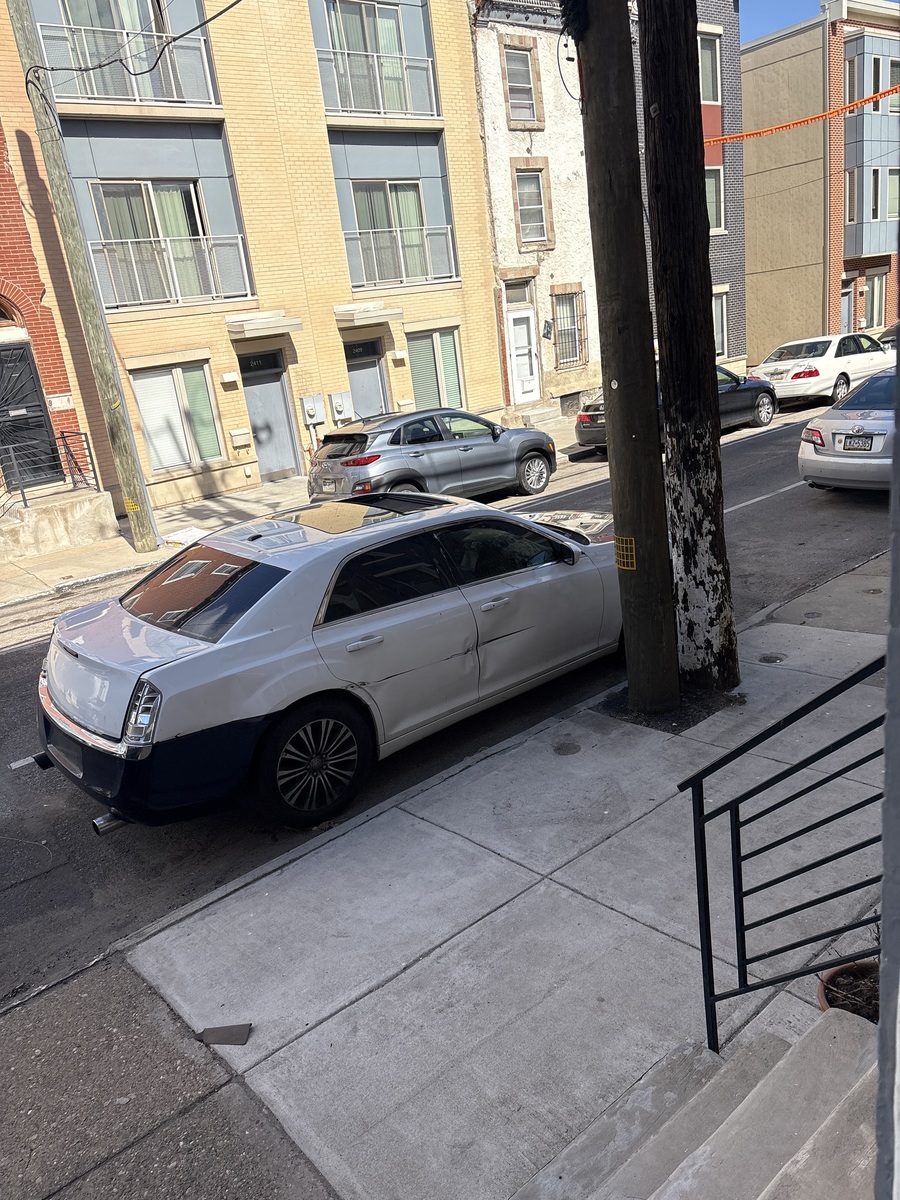 Photographic documentation of the work as submitted to the city's 311 record.