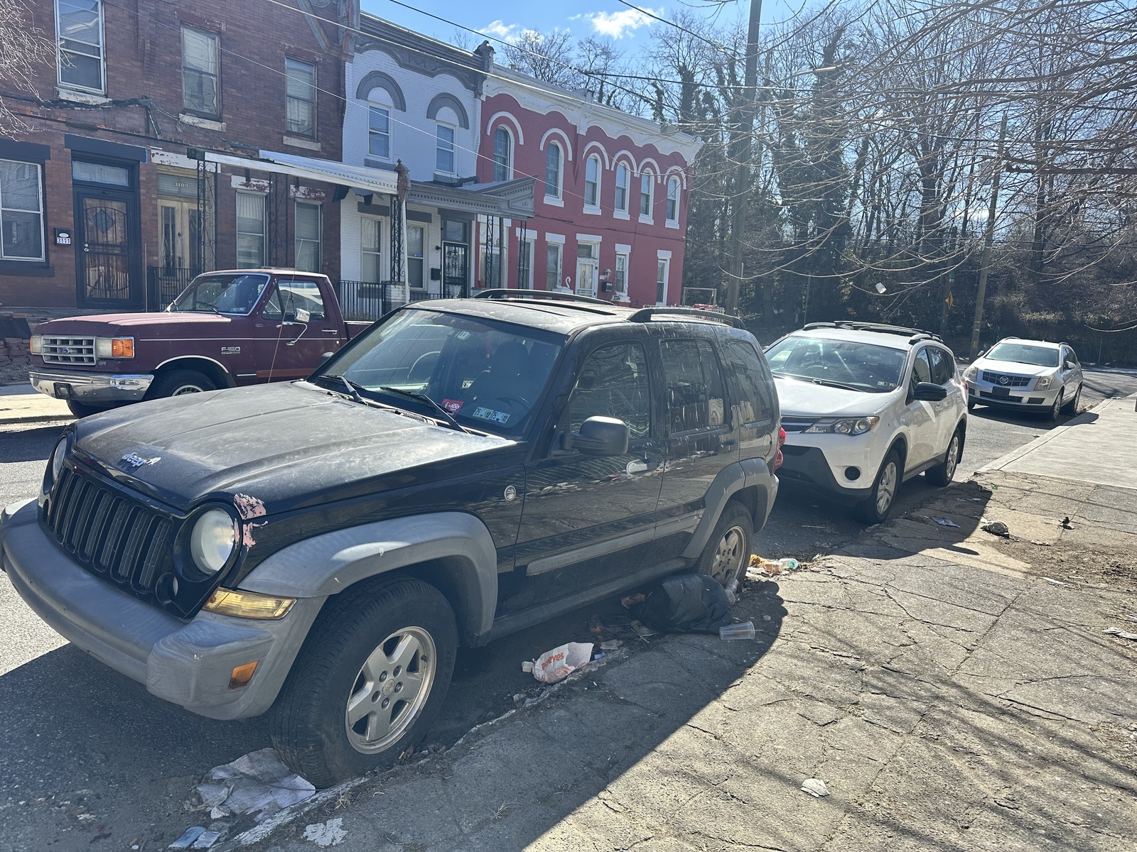 Photographic documentation of the work as submitted to the city's 311 record.