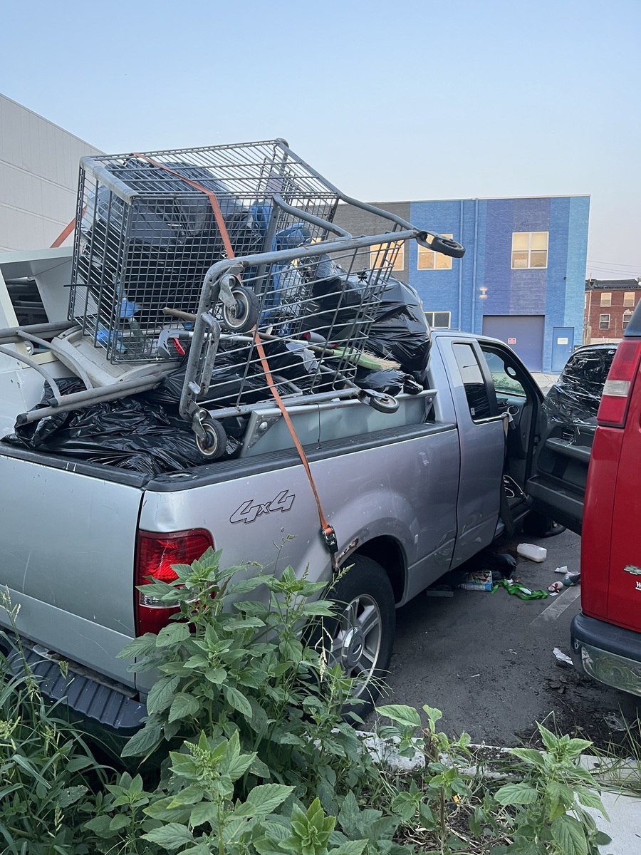 Photographic documentation of the work as submitted to the city's 311 record.