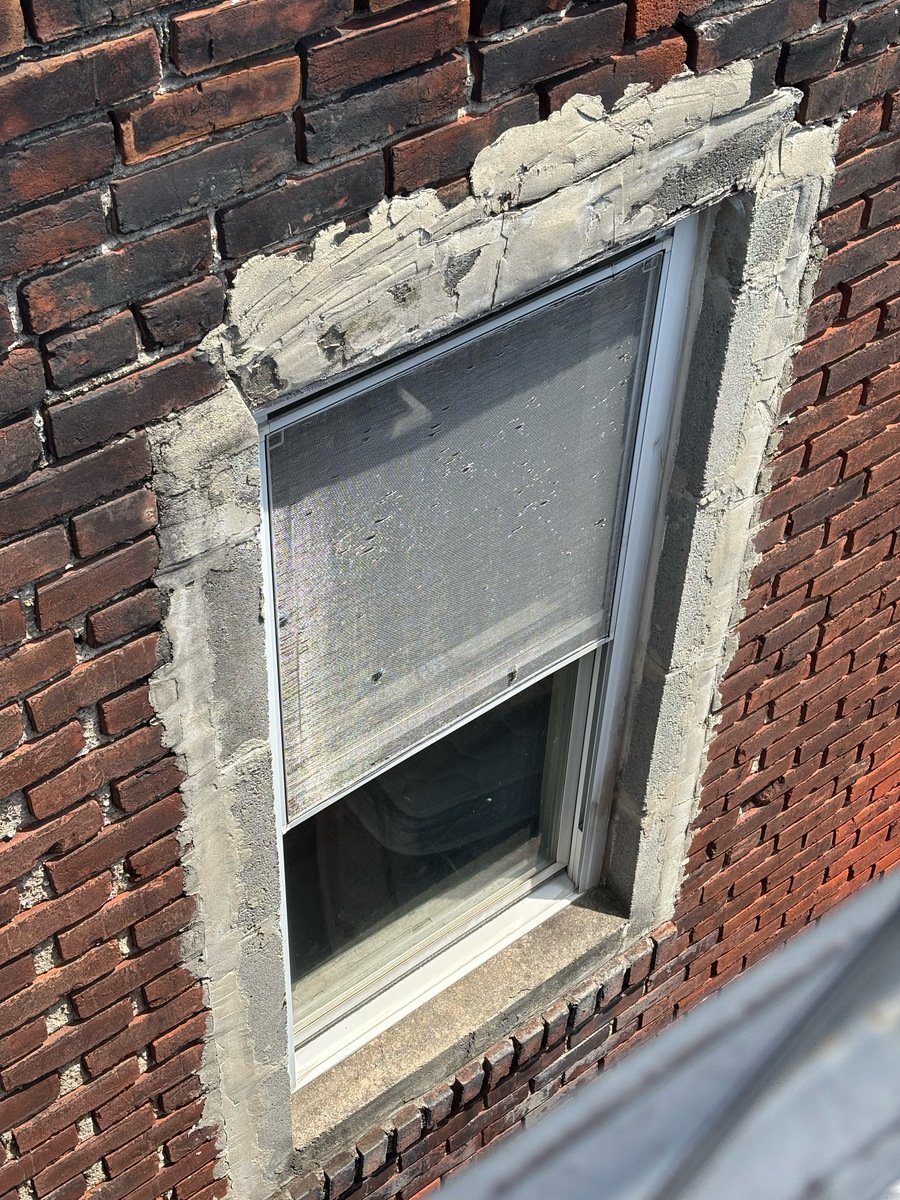 Photographic documentation of the work as submitted to the city's 311 record.