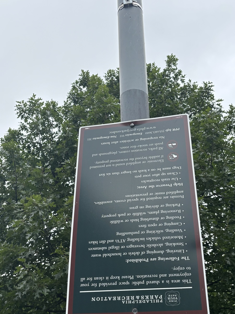 Photographic documentation of the work as submitted to the city's 311 record.