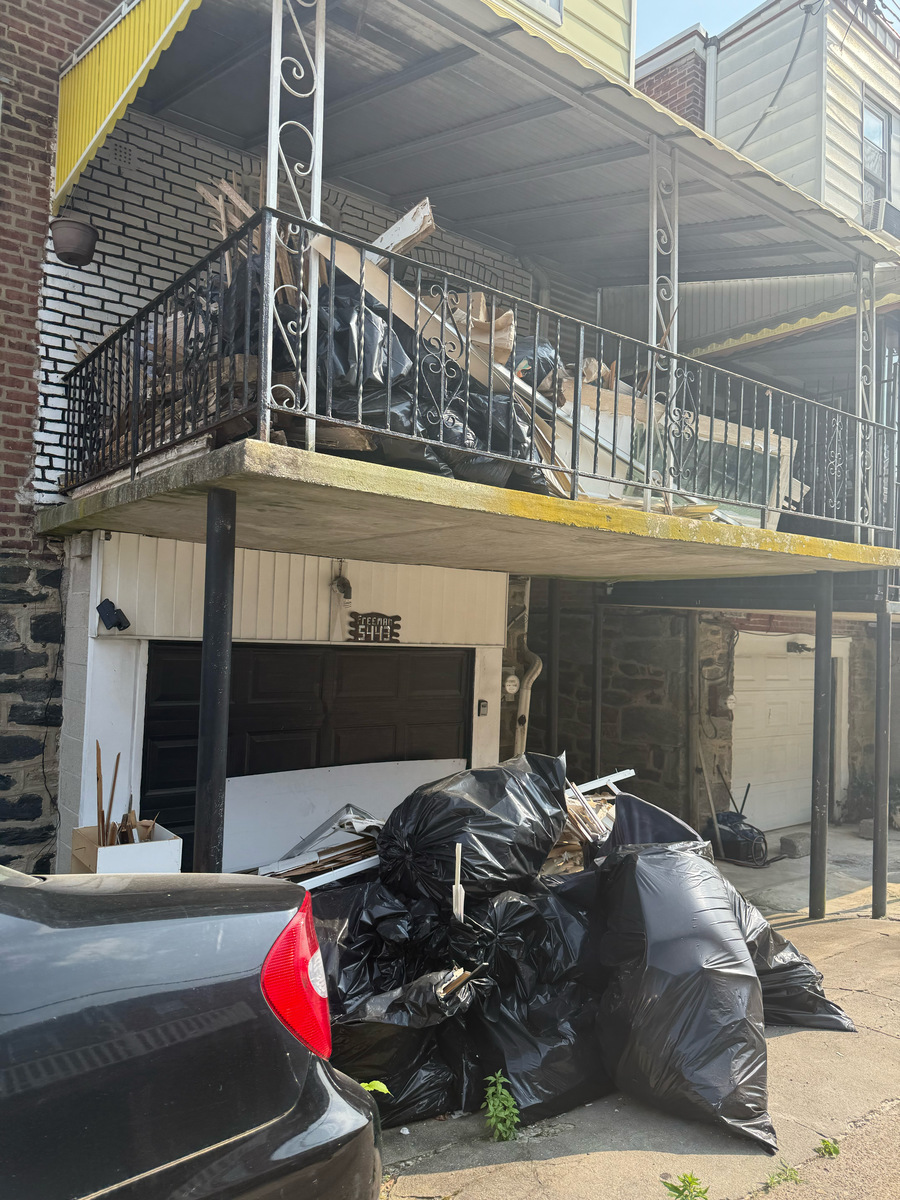 Photographic documentation of the work as submitted to the city's 311 record.