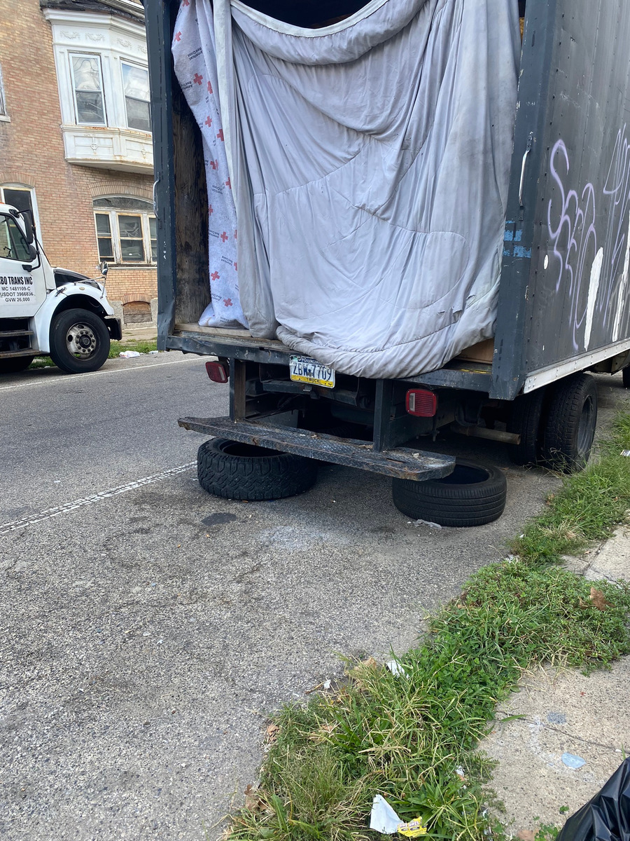 Photographic documentation of the work as submitted to the city's 311 record.