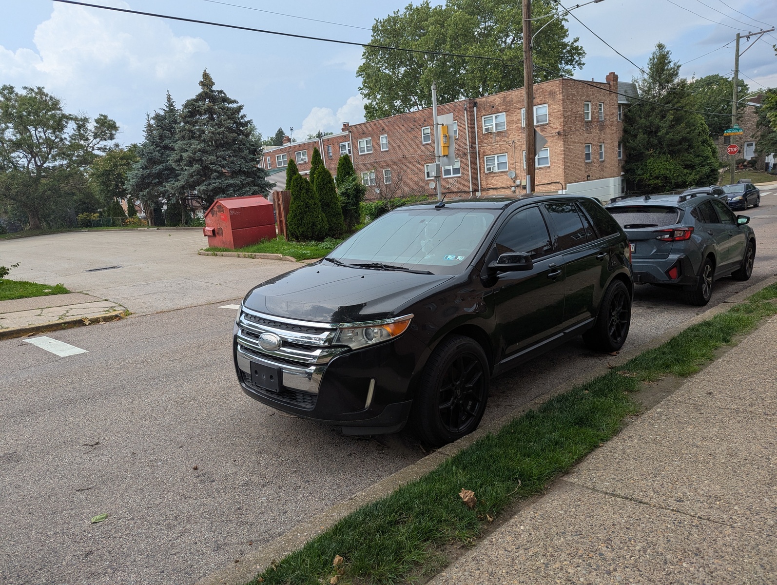 Photographic documentation of the work as submitted to the city's 311 record.