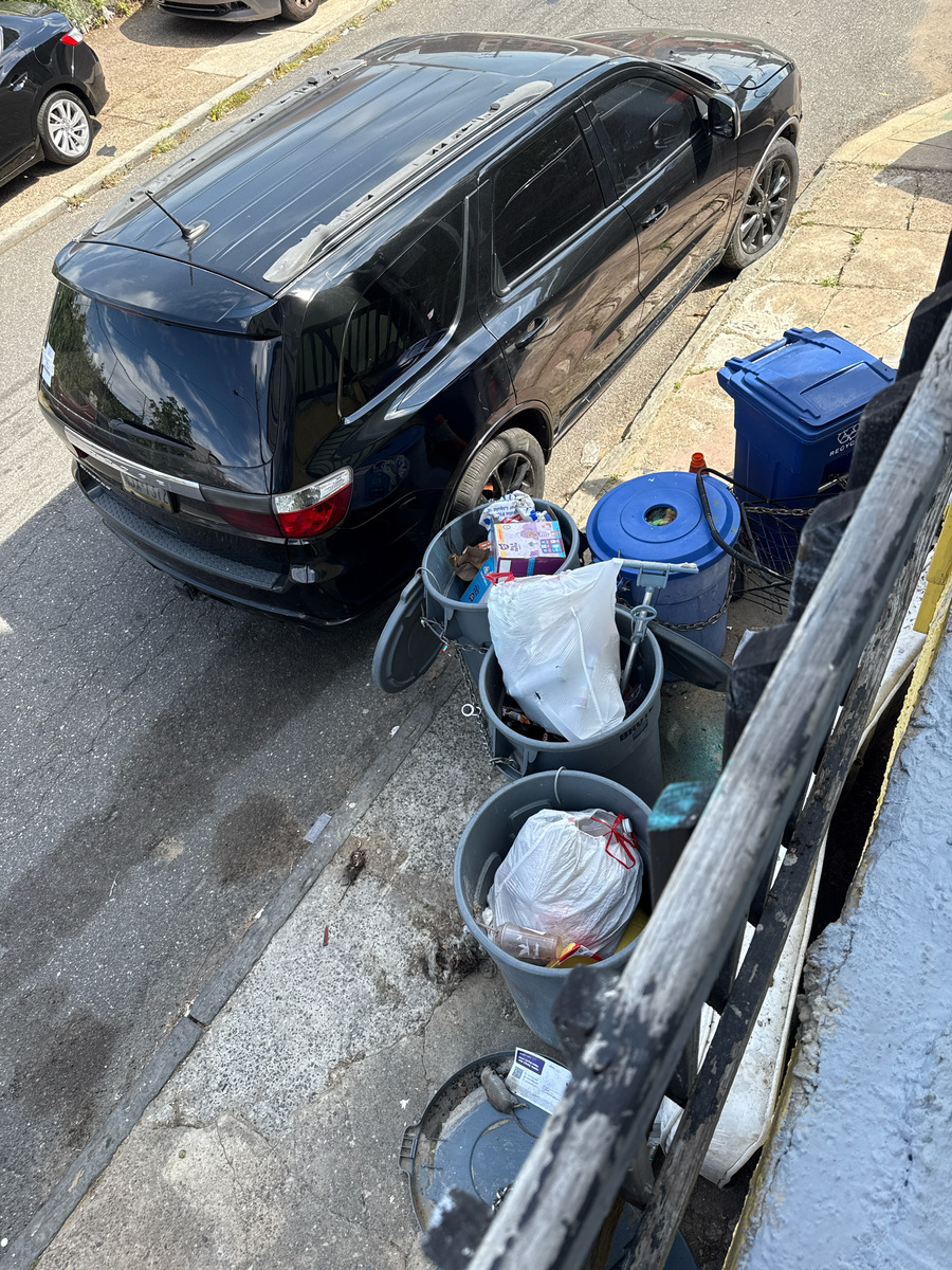 Photographic documentation of the work as submitted to the city's 311 record.