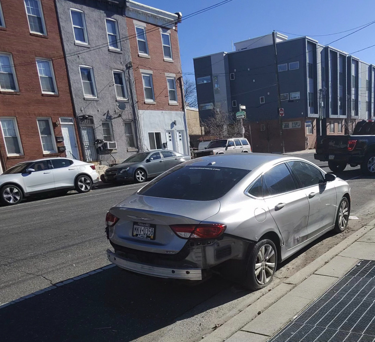 Photographic documentation of the work as submitted to the city's 311 record.