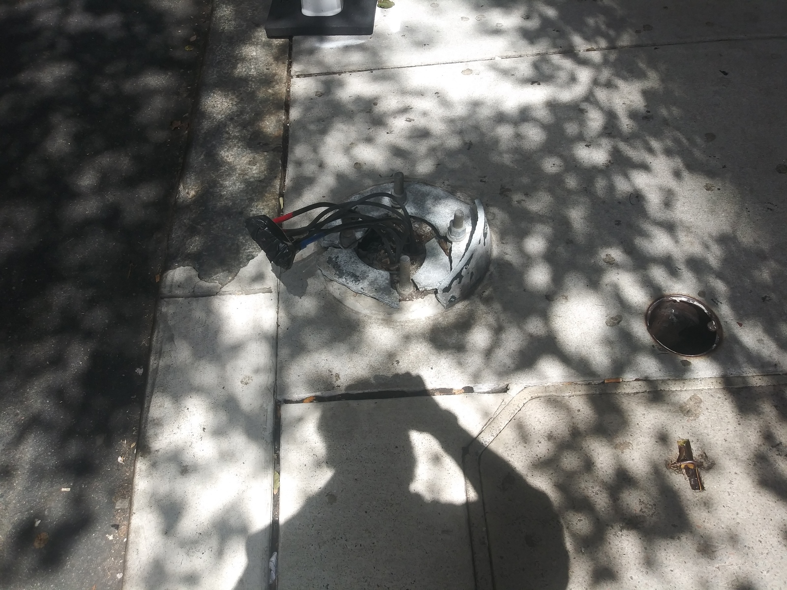 Photographic documentation of the work as submitted to the city's 311 record.