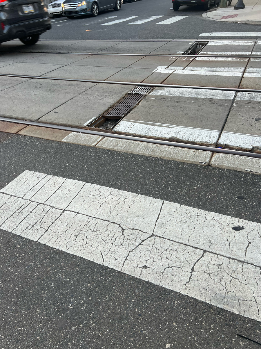 Photographic documentation of the work as submitted to the city's 311 record.