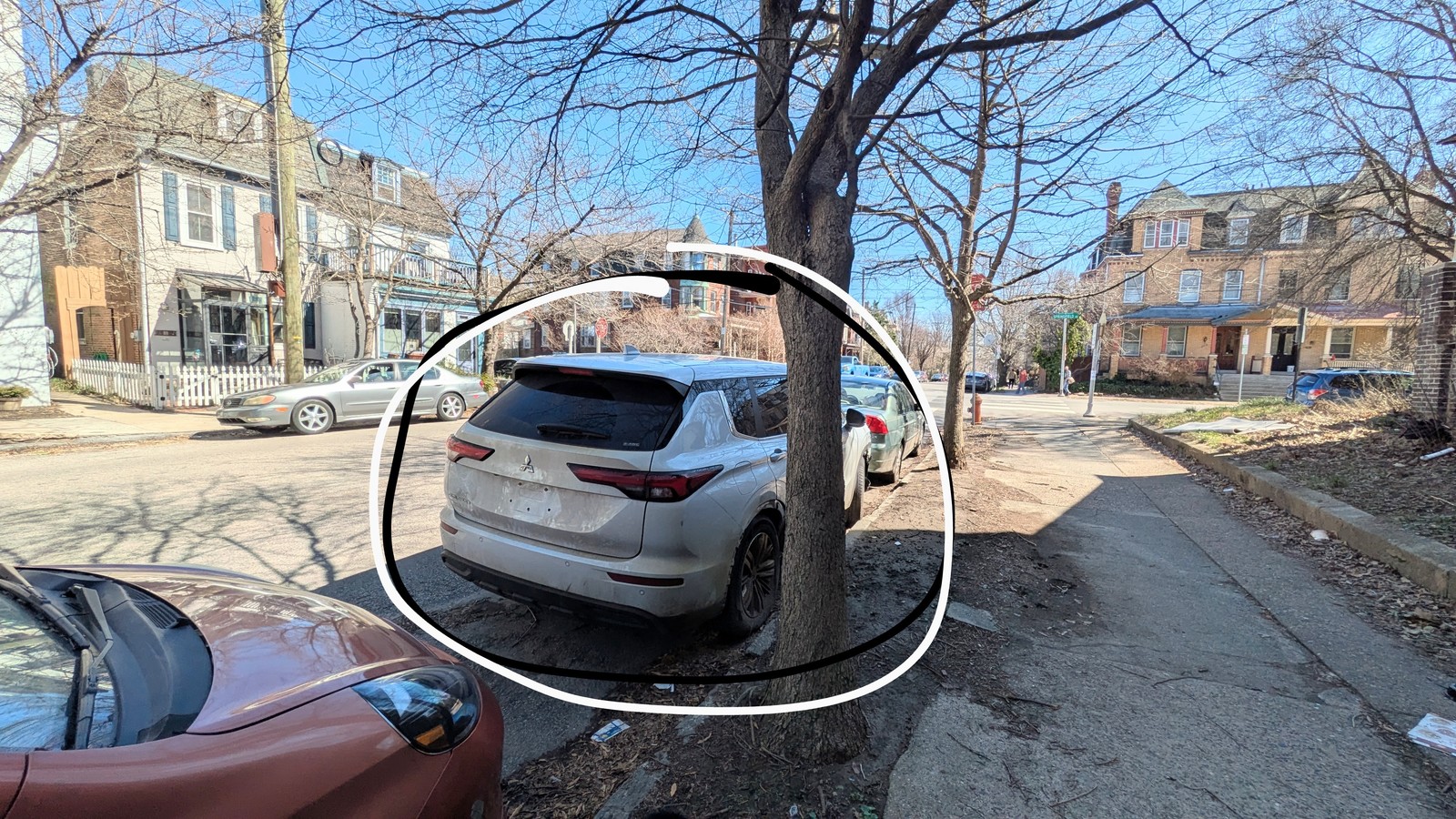 Photographic documentation of the work as submitted to the city's 311 record.