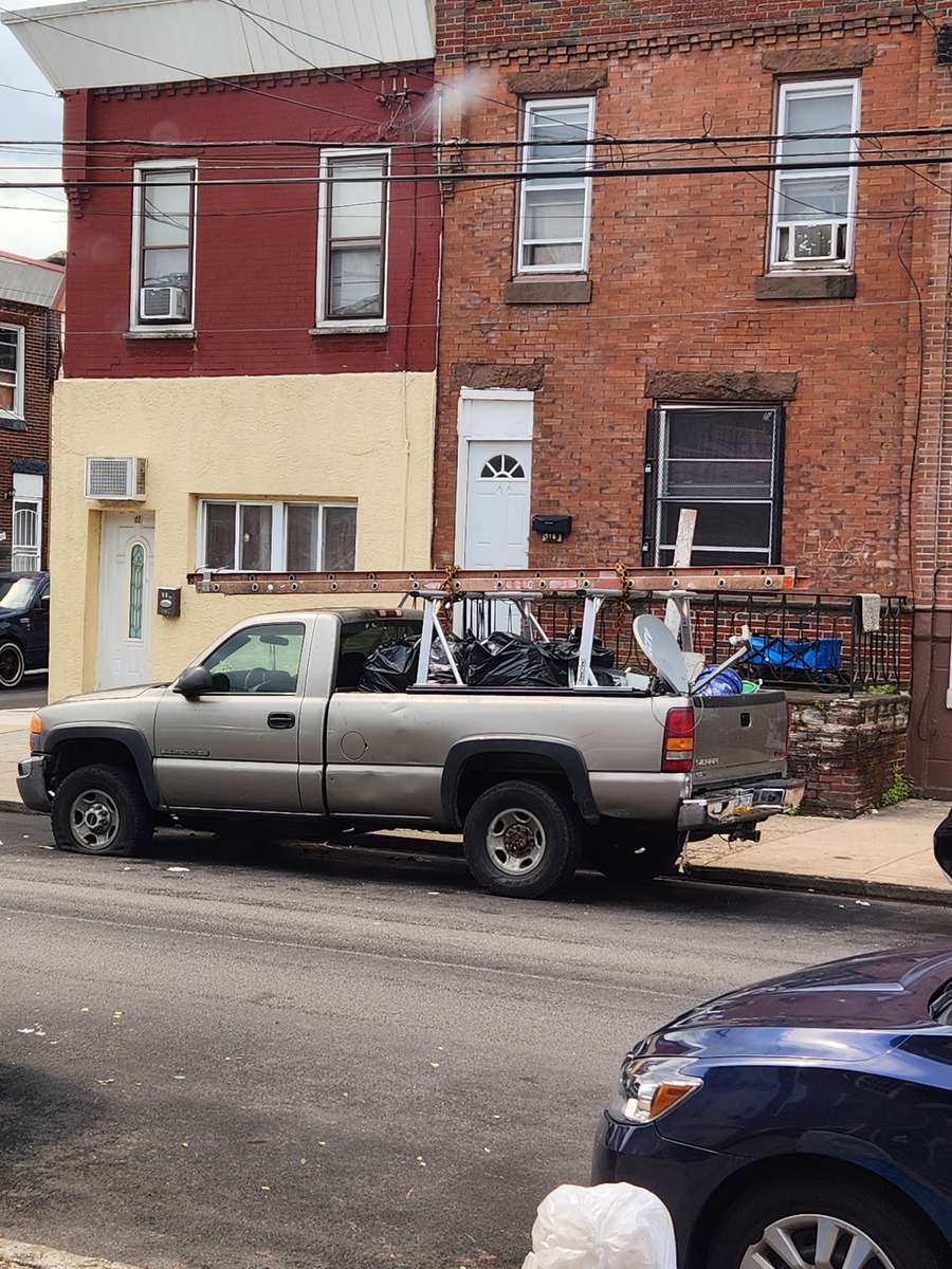 Photographic documentation of the work as submitted to the city's 311 record.