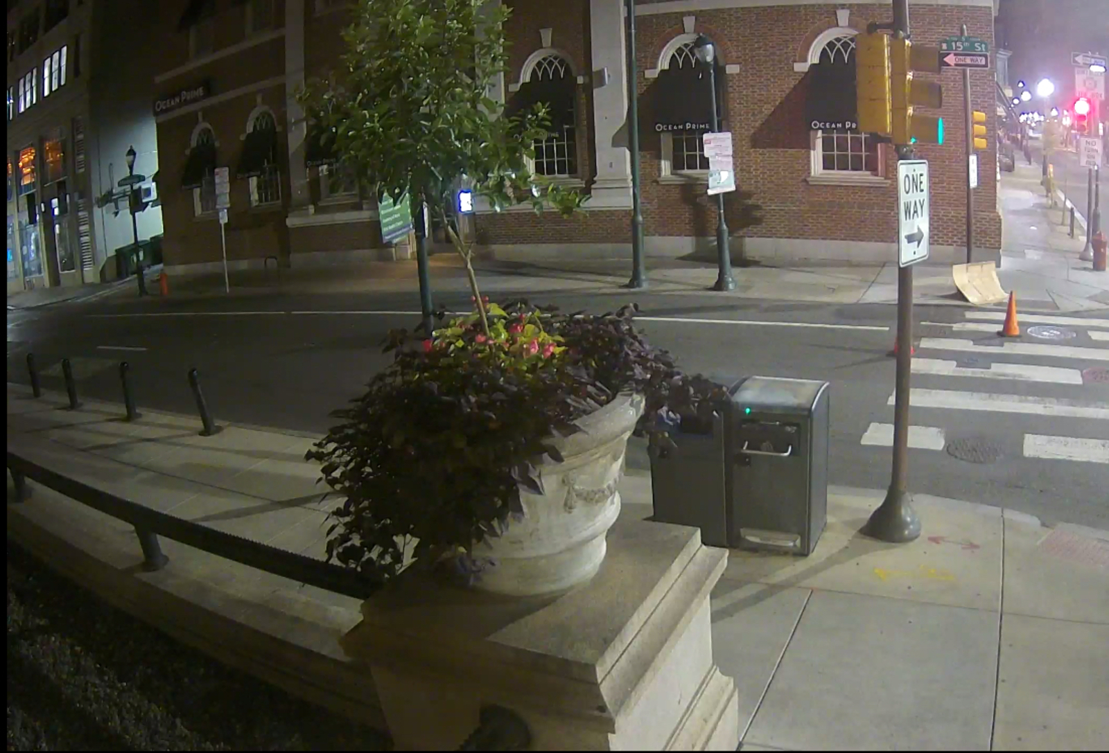 Photographic documentation of the work as submitted to the city's 311 record.